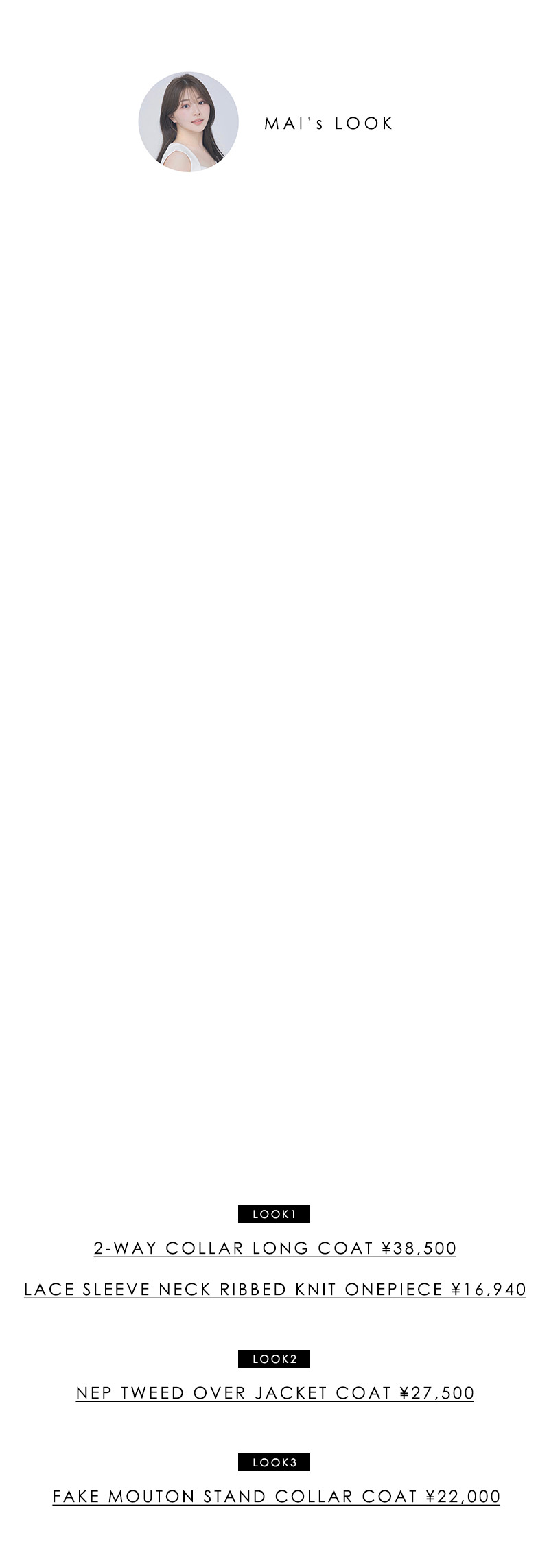 I would wear it like this episode outer collection