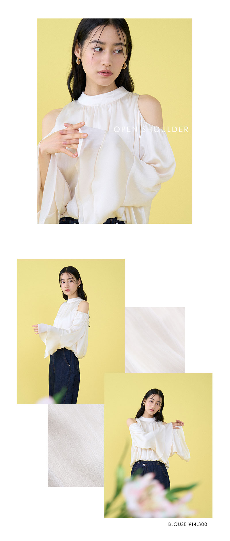 ’26 EARLY SPRING TOPS FOCUS ON DETAILS