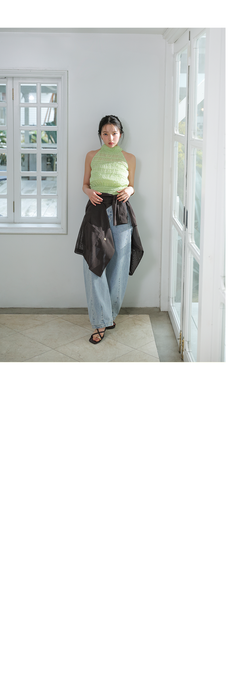 Sheer summer glow starring MEI TANAKA